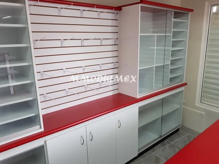 Mueble contra caja