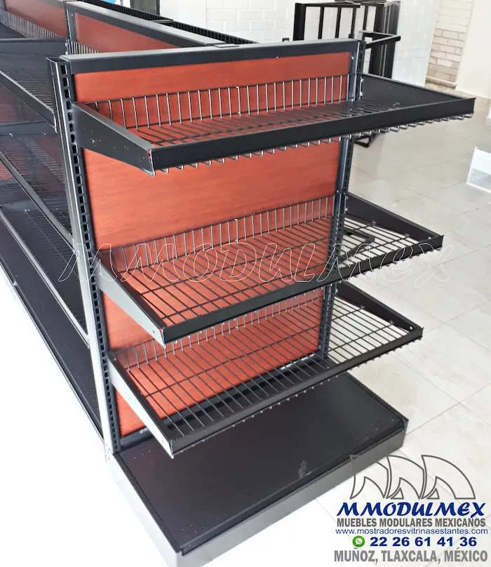 Mueble de melamina caoba