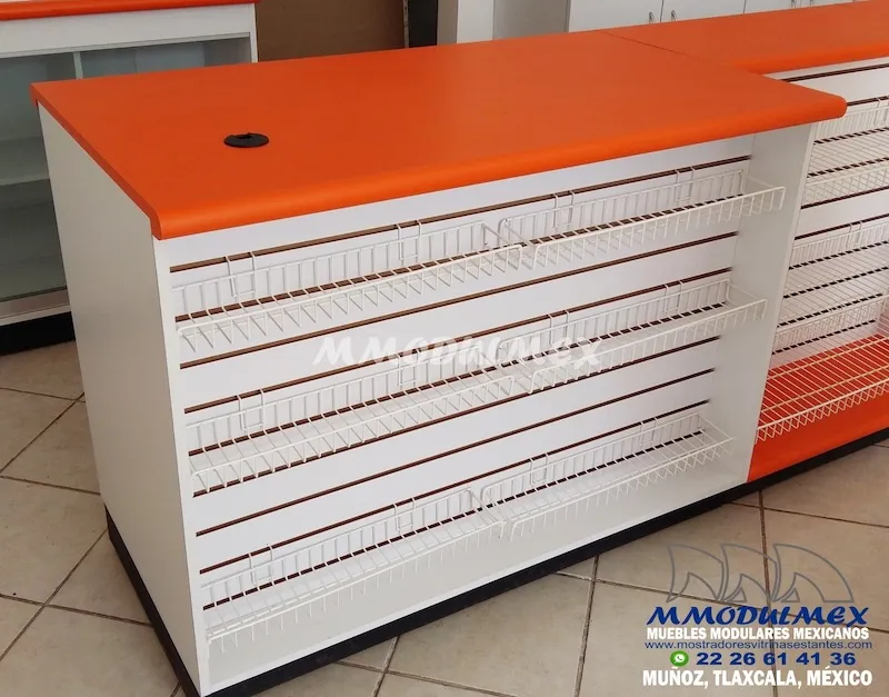 Mostrador personalizado para tienda